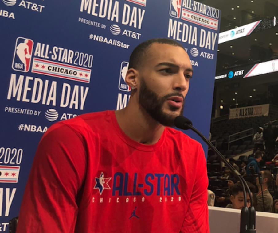Rudy Gobert Interview - Rising Stars Media Day