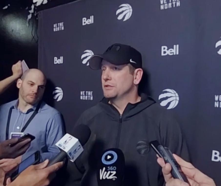 Nick Nurse Interview - Suns vs Raptors