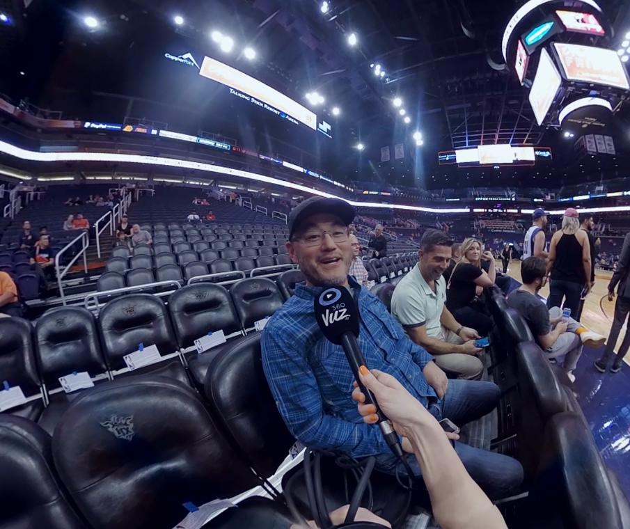 Suns vs Trail Blazers Fan Interview Part 2