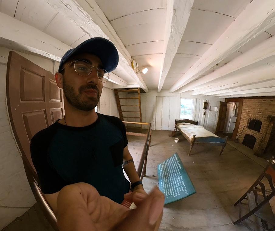 I visited George Washington's House!