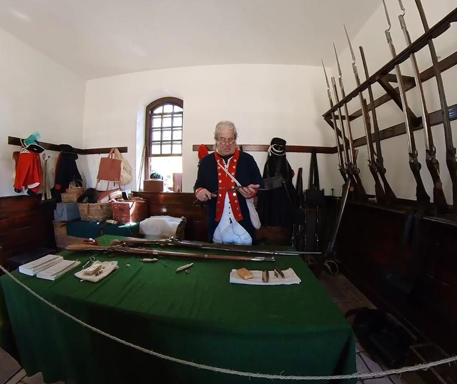 I travelled back 300 years in time!