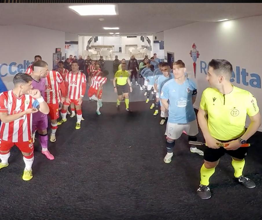 Tunnel Cam - RC Celta vs UD Almería